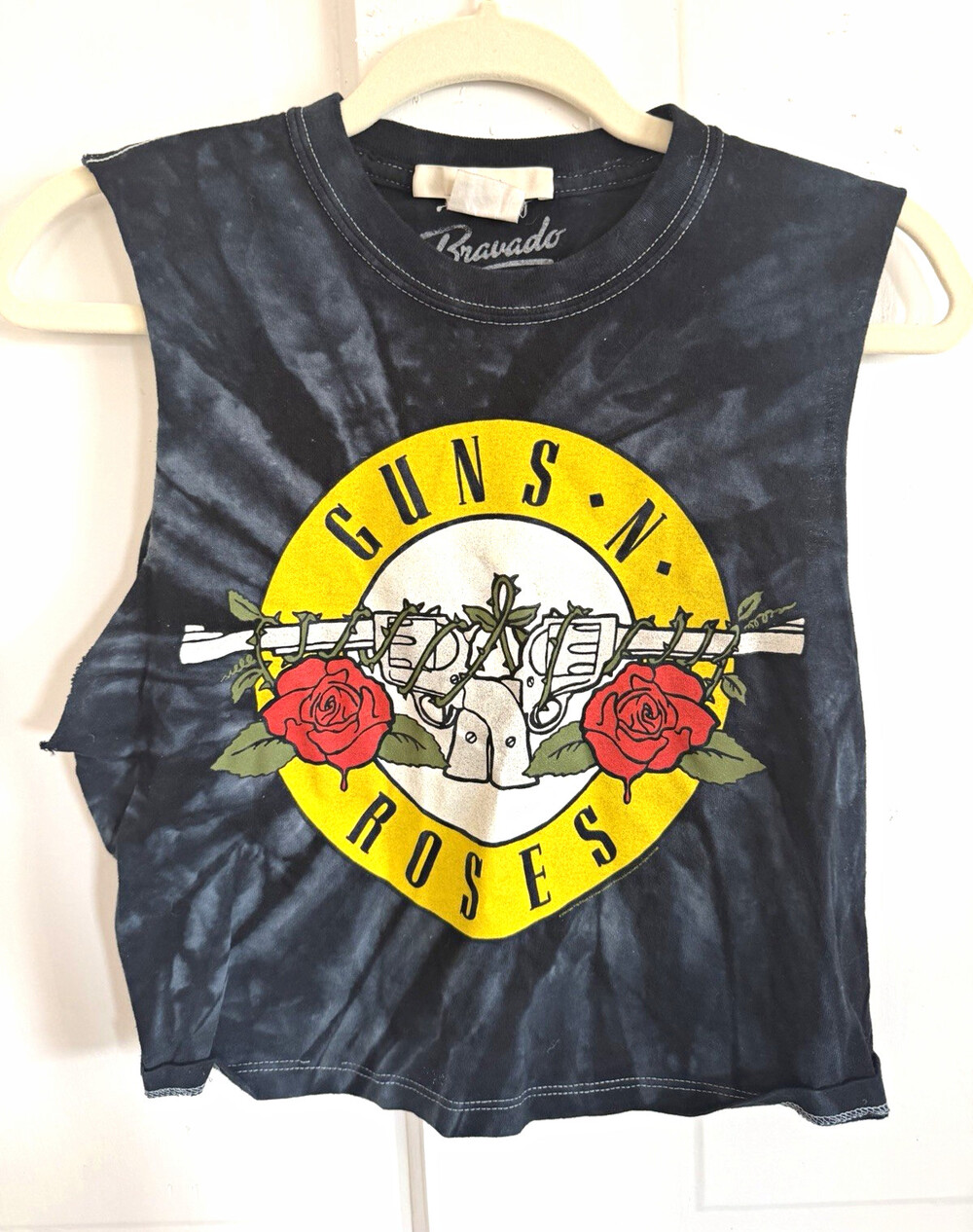 Alice + Olivia Guns N’ Roses Showroom Sample Bravado Tie Dye Muscle Tank RARE- S